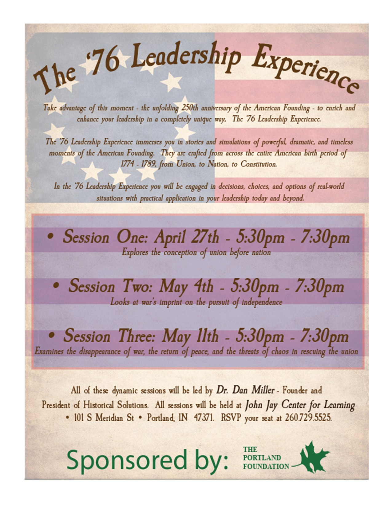 The '76 Leadership Experience