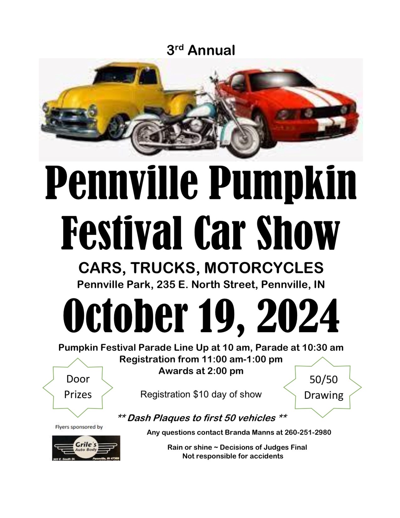 Pennville Pumpkin Festival Car Show