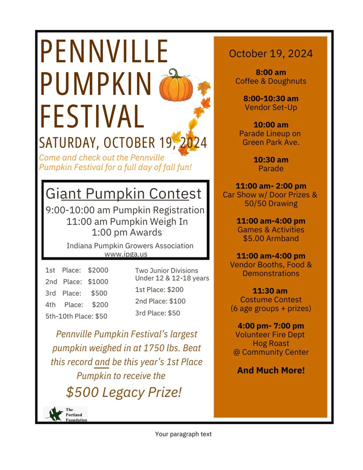 Pennville Pumpkin Festival