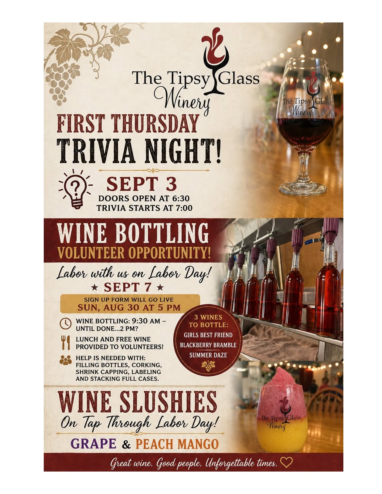 First Thursday Trivia Night