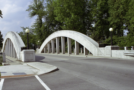 Bowstring Truss Bridge