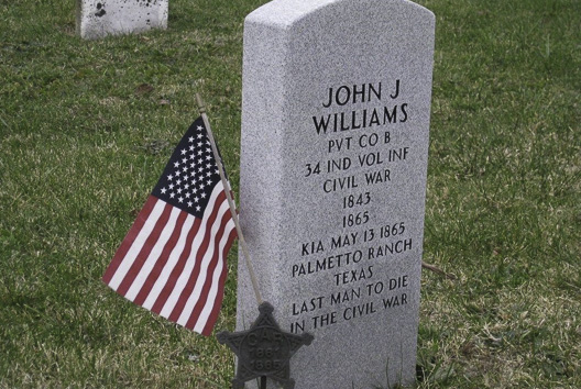 John J Williams Civil War Grave